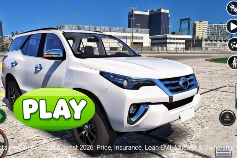 Toyota Fortuner vs Ford Everest 2026: Price, Insurance, Loan EMI, Mileage & Ownership Cost